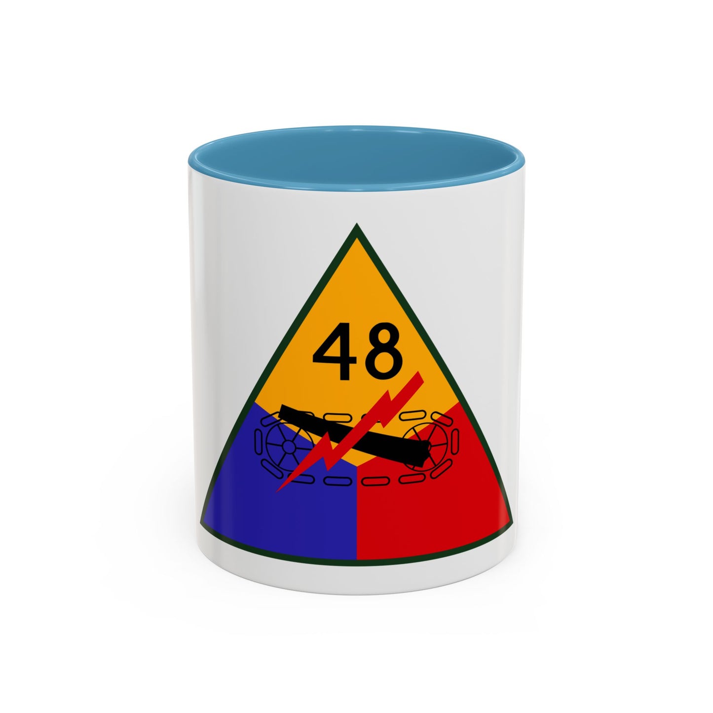48th Armored Division (U.S. Army) Accent Coffee Mug