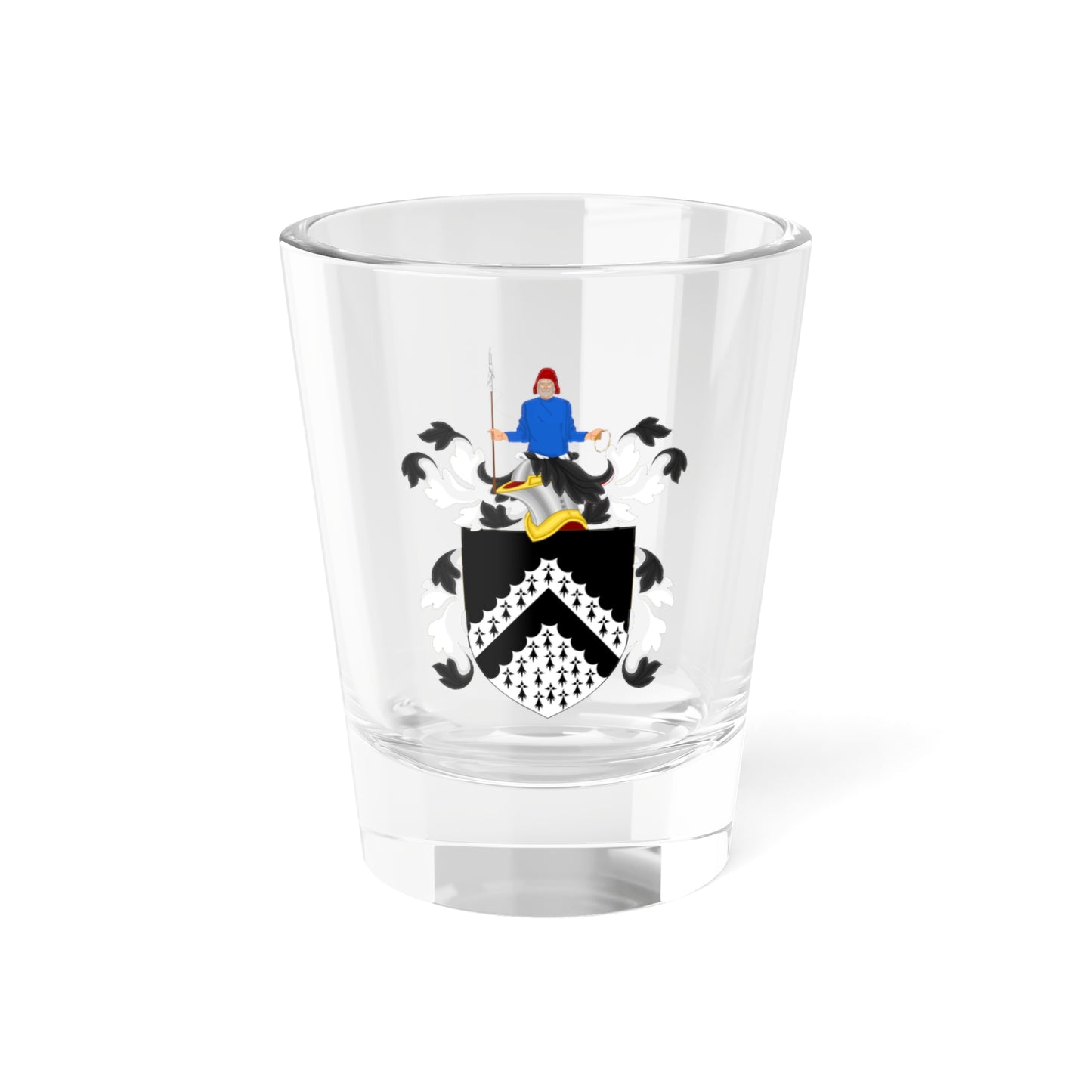 Coat of Arms of Grover Cleveland (United States) (Coat of Arms) Shot Glass 1.5oz