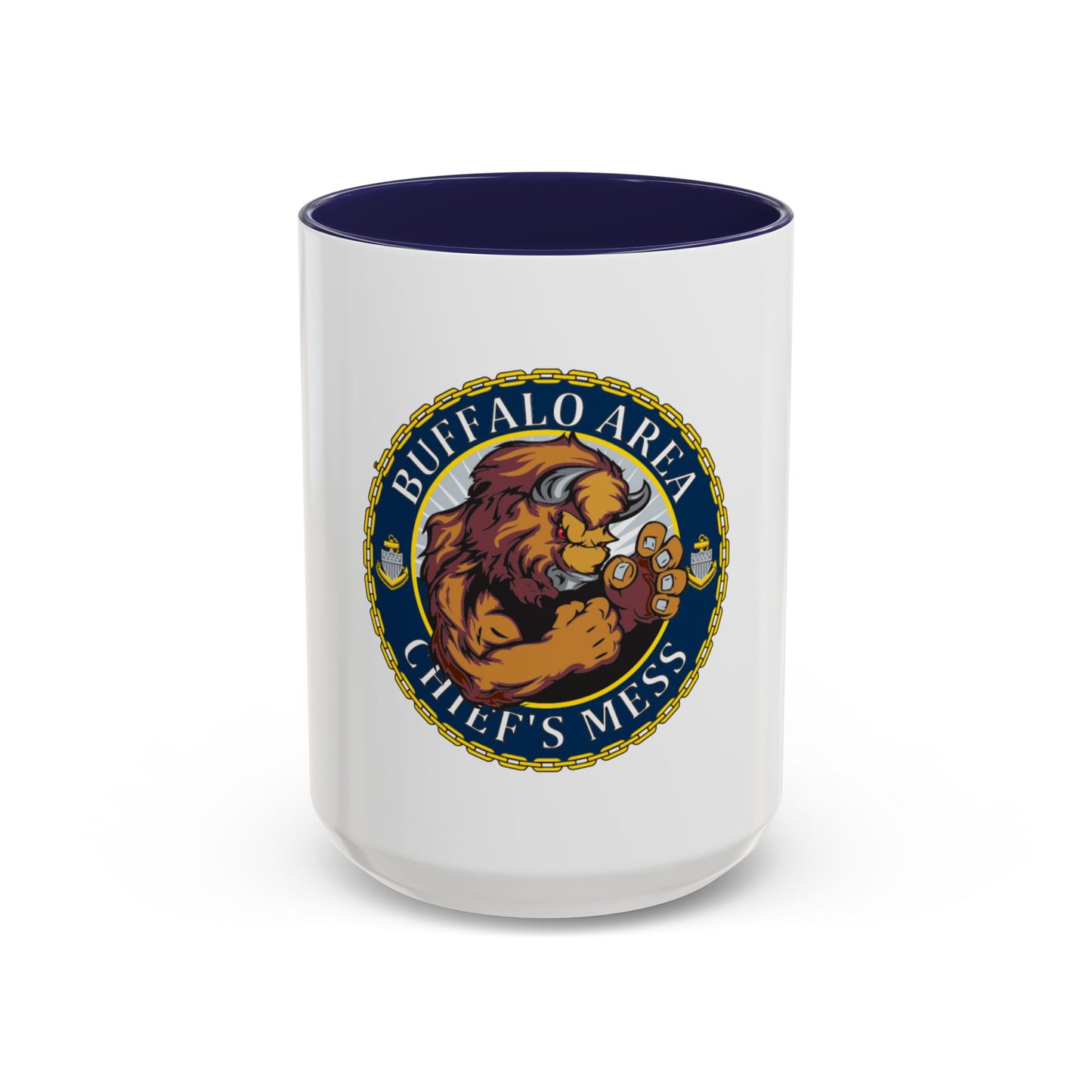 USCG Buffalo Area Cheifs Mess (U.S. Coast Guard) Accent Coffee Mug