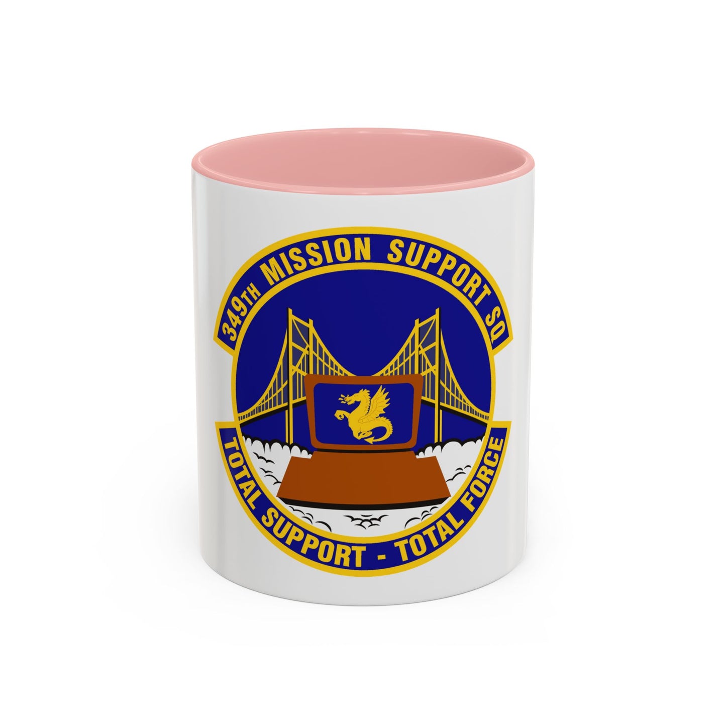 349th Mission Support Squadron (U.S. Air Force) Accent Coffee Mug