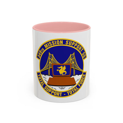 349th Mission Support Squadron (U.S. Air Force) Accent Coffee Mug