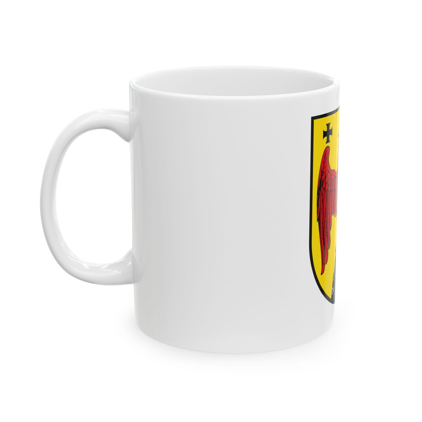 Coat of Arms of Burgenland Austria - White Coffee Mug