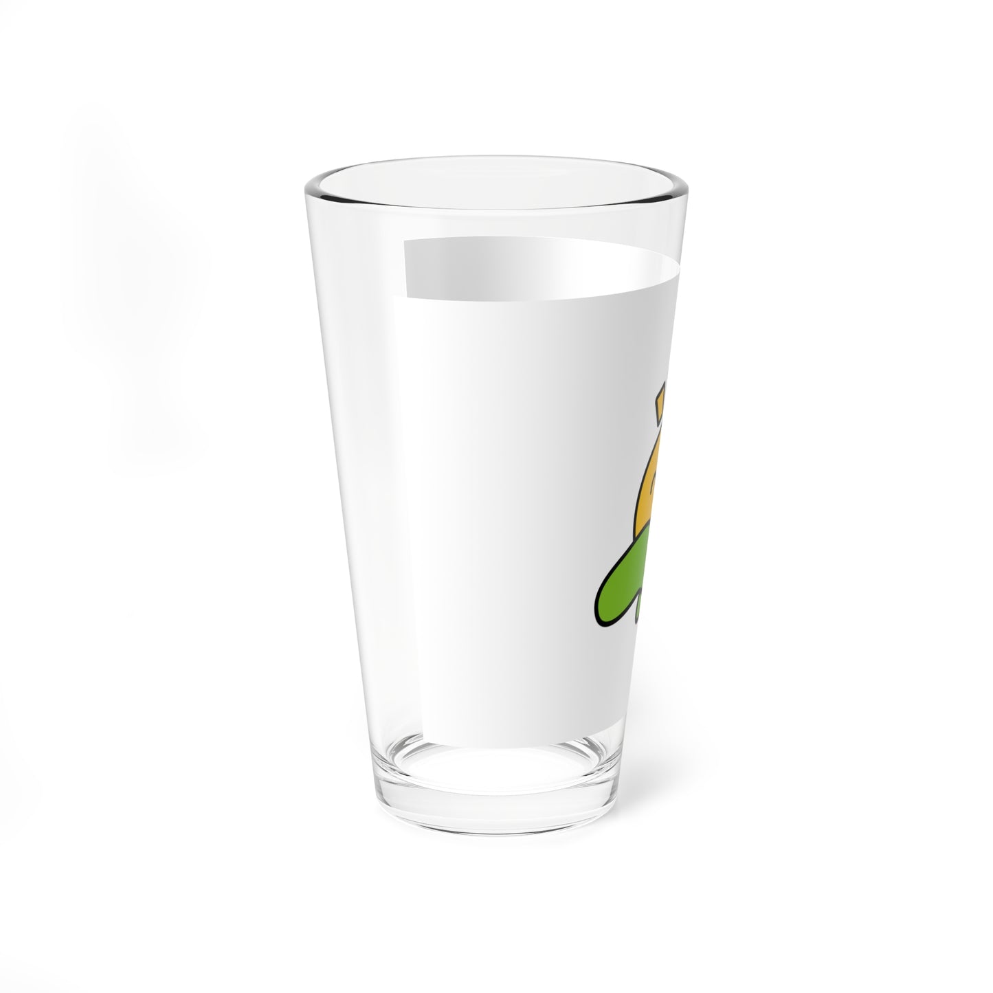 Flag of Nasukarasuyama Tochigi no text (Japan) Pint Glass 16oz