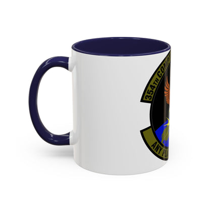 Tasse à café décorative du 354e Escadron de contrôleur (US Air Force)