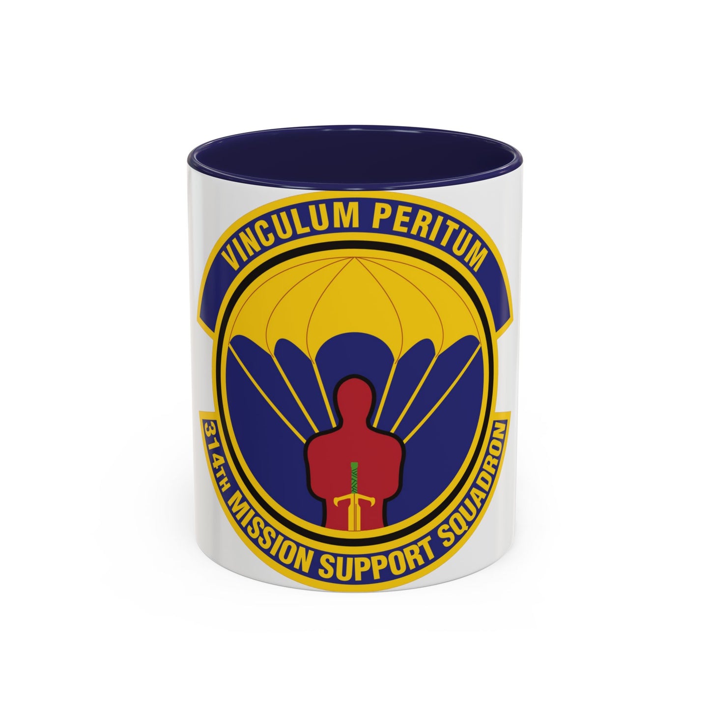 314th Mission Support Squadron (U.S. Air Force) Accent Coffee Mug