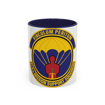 314th Mission Support Squadron (U.S. Air Force) Accent Coffee Mug