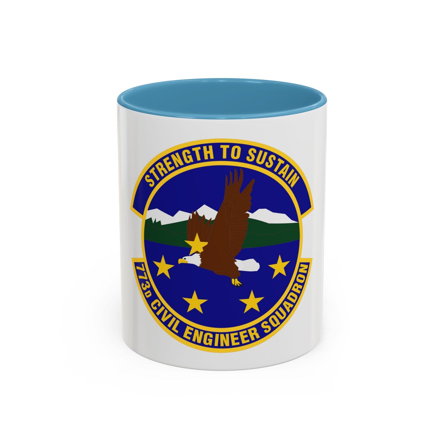 773 Civil Engineer Squadron PACAF (U.S. Air Force) Accent Coffee Mug