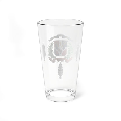 Dominican Republics Military Colonel and Captain Rank Insignia (Military Rank) Pint Glass 16oz