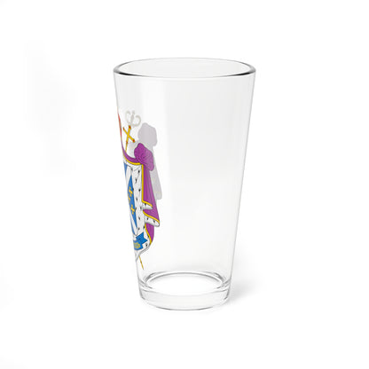 Coat of arms of Yosafat Moschych (Ukraine) (Coat of Arms) Pint Glass 16oz