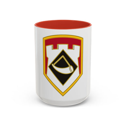 111 Engineer Brigade (U.S. Army) Accent Coffee Mug