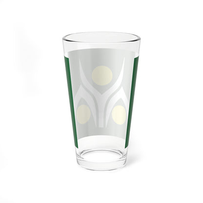 Flag of Aya Miyazaki (Japan) Pint Glass 16oz