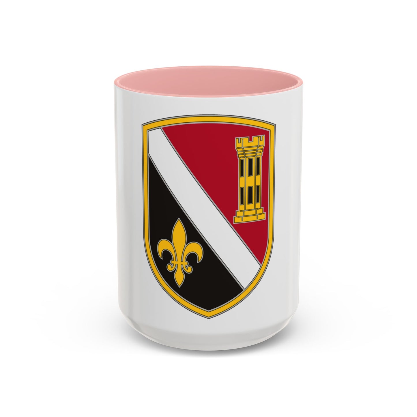 225 Engineer Brigade (U.S. Army) Accent Coffee Mug