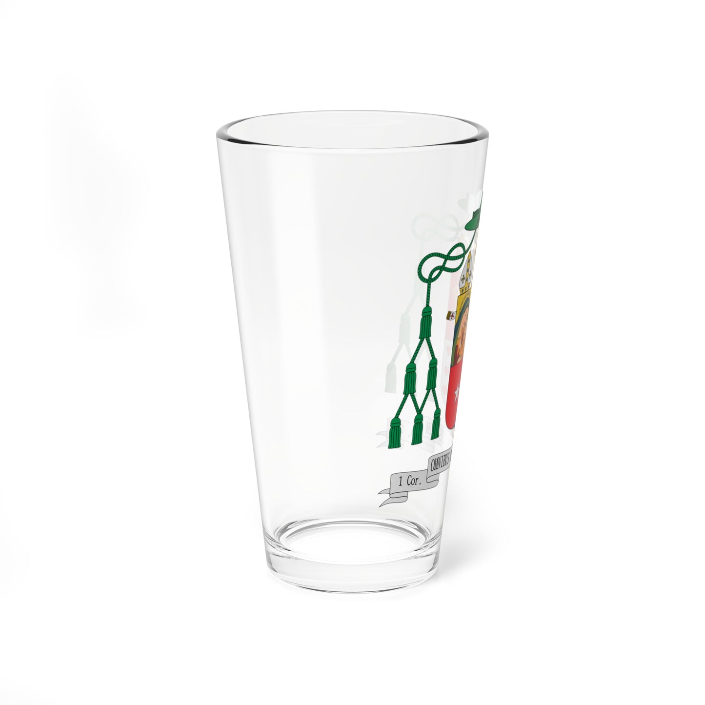 Escudo de Bernardo Álvarez Afonso (Spain) (Coat of Arms) Pint Glass 16oz