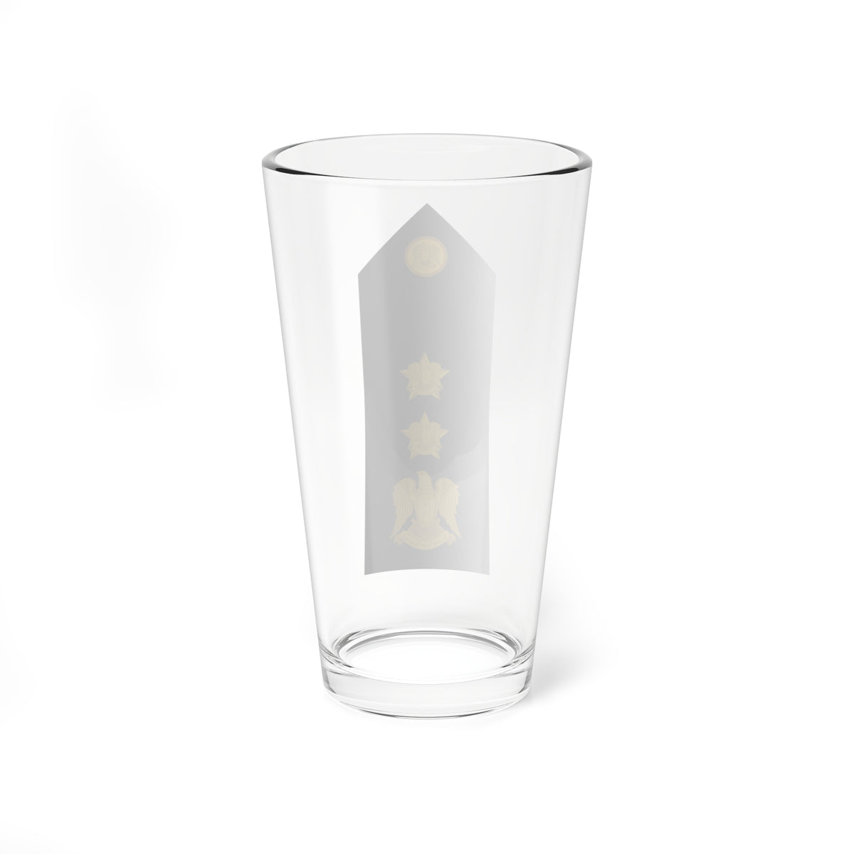 Syria Navy   OF05 (Syria) (Military Rank) Pint Glass 16oz