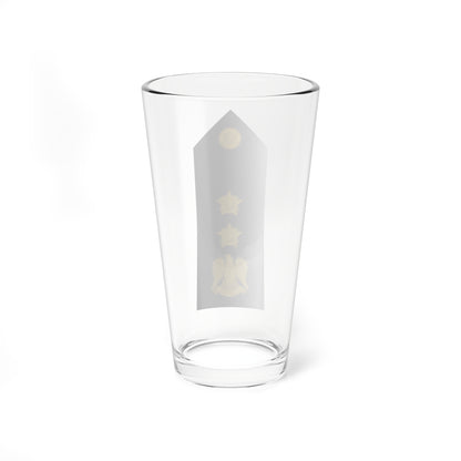 Syria Navy   OF05 (Syria) (Military Rank) Pint Glass 16oz
