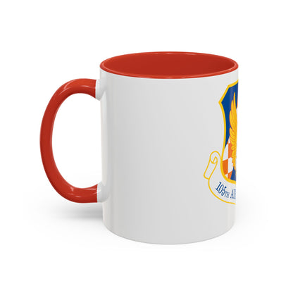 105th Airlift Wing (U.S. Air Force) Accent Coffee Mug