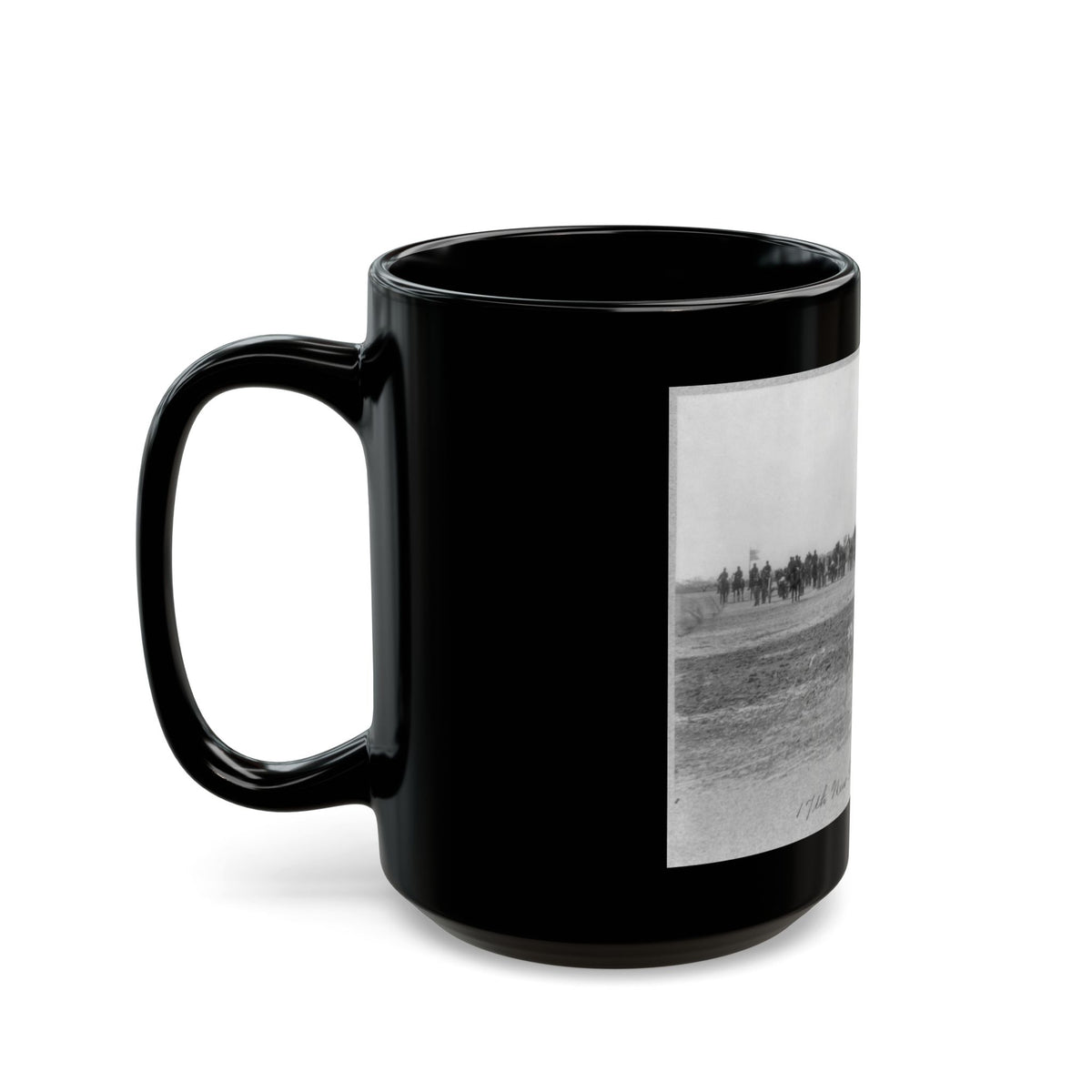 17th New York Light Battery (U.S. Civil War) Black Coffee Mug