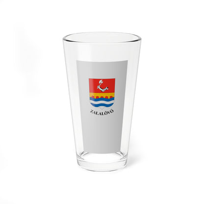 Flag of Zalalovo (Hungary) Pint Glass 16oz