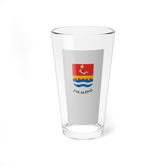 Flag of Zalalovo (Hungary) Pint Glass 16oz