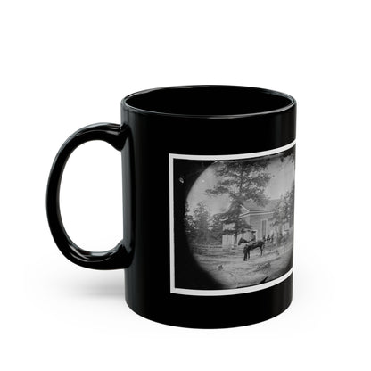 Bethel Church, Virginia. Headquarters Of General Ambrose Burnside (U.S. Civil War) Black Coffee Mug