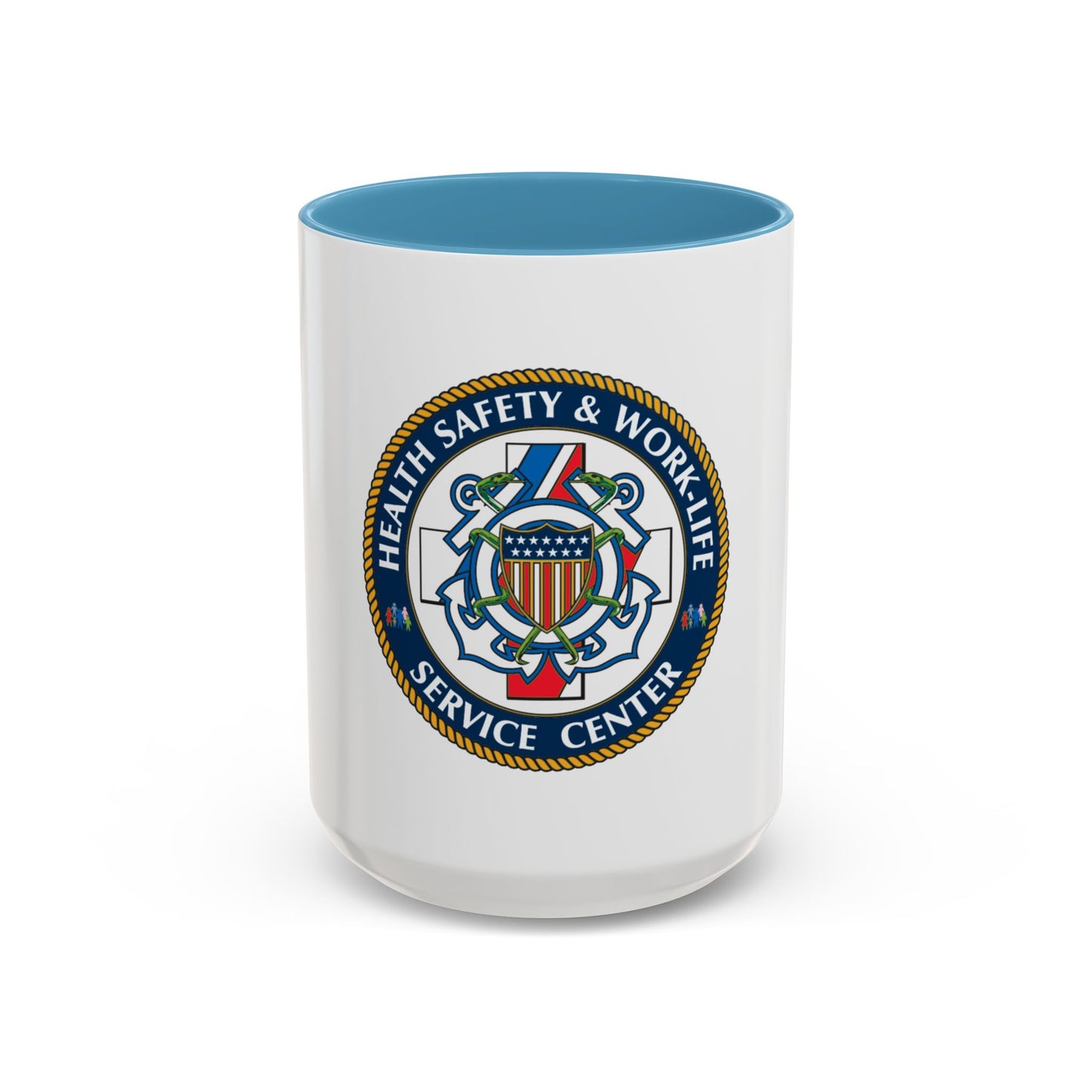HSWL Service Center (U.S. Coast Guard) Accent Coffee Mug