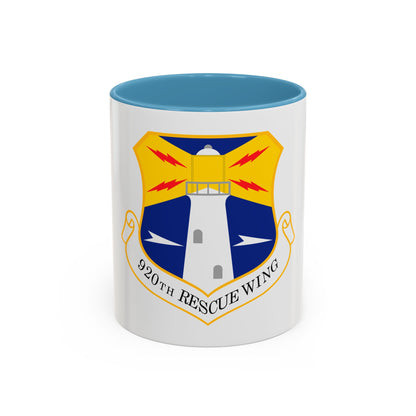 920th Rescue Wing (U.S. Air Force) Accent Coffee Mug