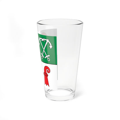 Flag of Franz-Xaver von Neveu (Switzerland) Pint Glass 16oz