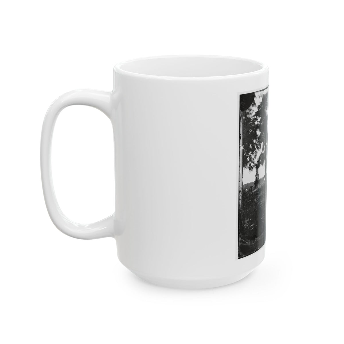 Charles City Court House, Va. Ruins Of Houses (U.S. Civil War) White Coffee Mug