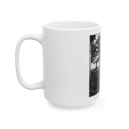 Charles City Court House, Va. Ruins Of Houses (U.S. Civil War) White Coffee Mug