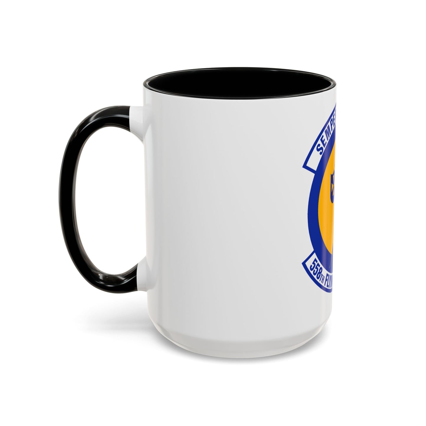 558 Flying Training Squadron AETC (U.S. Air Force) Accent Coffee Mug