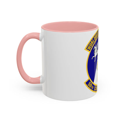 50th Contracting Squadron (U.S. Air Force) Accent Coffee Mug