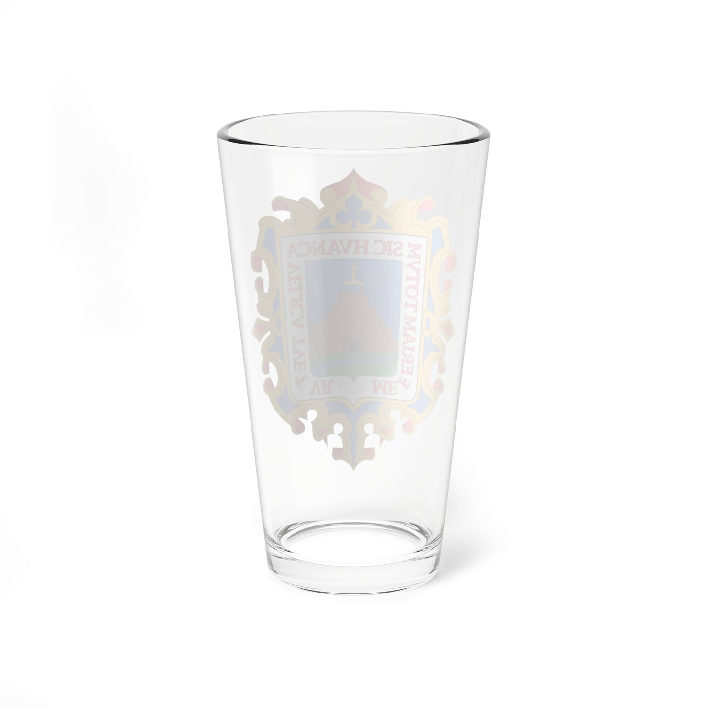 Escudo de Huancavelica (Peru) (Coat of Arms) Pint Glass 16oz
