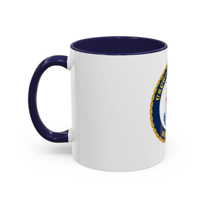 USCGC Hamilton WMSL 753 (U.S. Coast Guard) Accent Coffee Mug