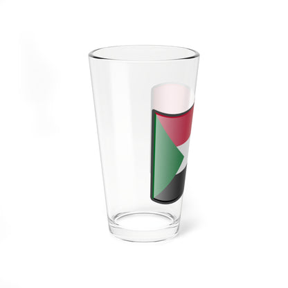 Nuvola Sudanese flag (Sudan) Pint Glass 16oz