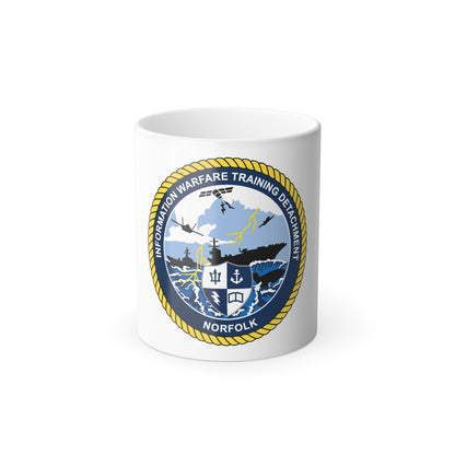 Information Warfare Training Detachment Norfolk (U.S. Navy) Color Changing Mug 11oz