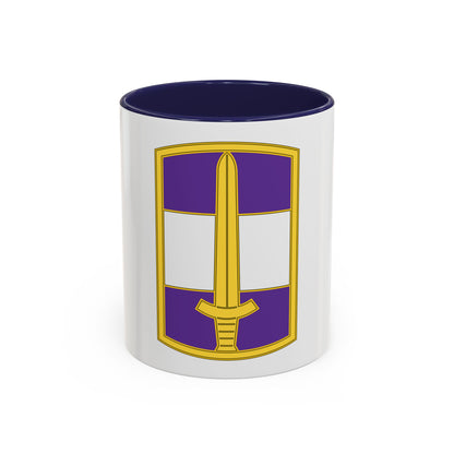 308 Civil Affairs Brigade 3 (U.S. Army) Accent Coffee Mug