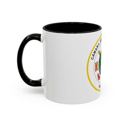 Seal of Puerto Rico House of Representatives - Accent Coffee Mug