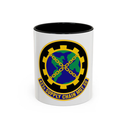 423d Supply Chain Management Squadron (U.S. Air Force) Accent Coffee Mug