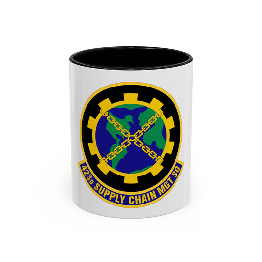 423d Supply Chain Management Squadron (U.S. Air Force) Accent Coffee Mug
