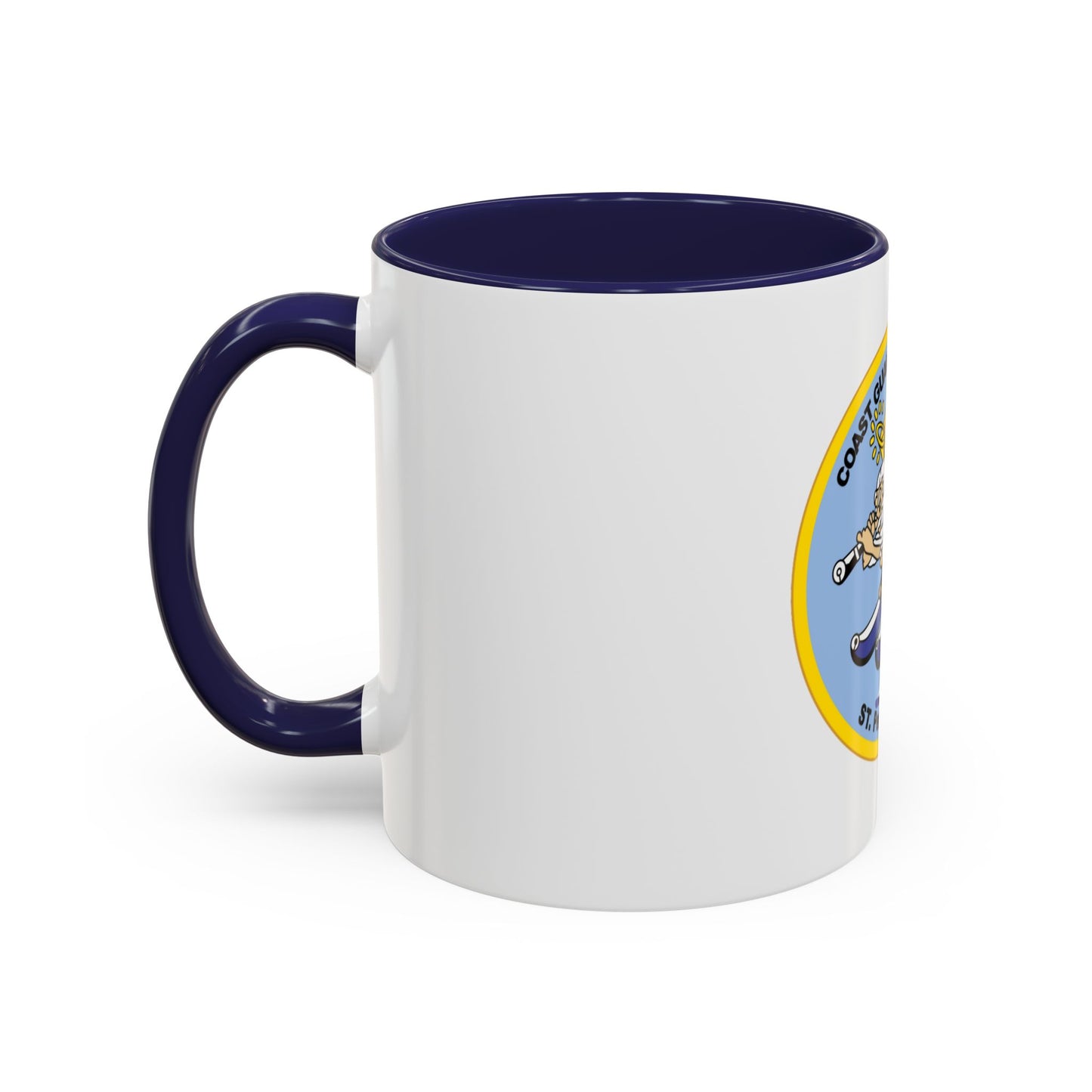 USCGC Air Station St Petersburg FLA (U.S. Coast Guard) Accent Coffee Mug