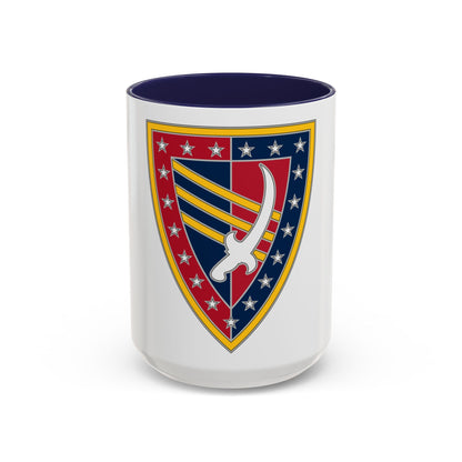 38 Sustainment Brigade (U.S. Army) Accent Coffee Mug