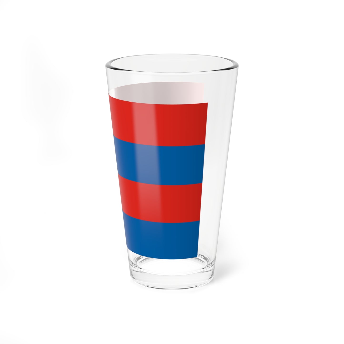 Flag of Budafok 1941 (Hungary) Pint Glass 16oz