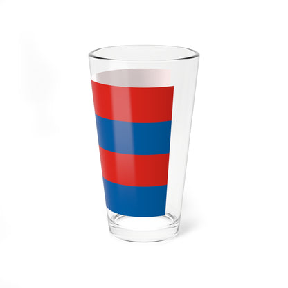 Flag of Budafok 1941 (Hungary) Pint Glass 16oz