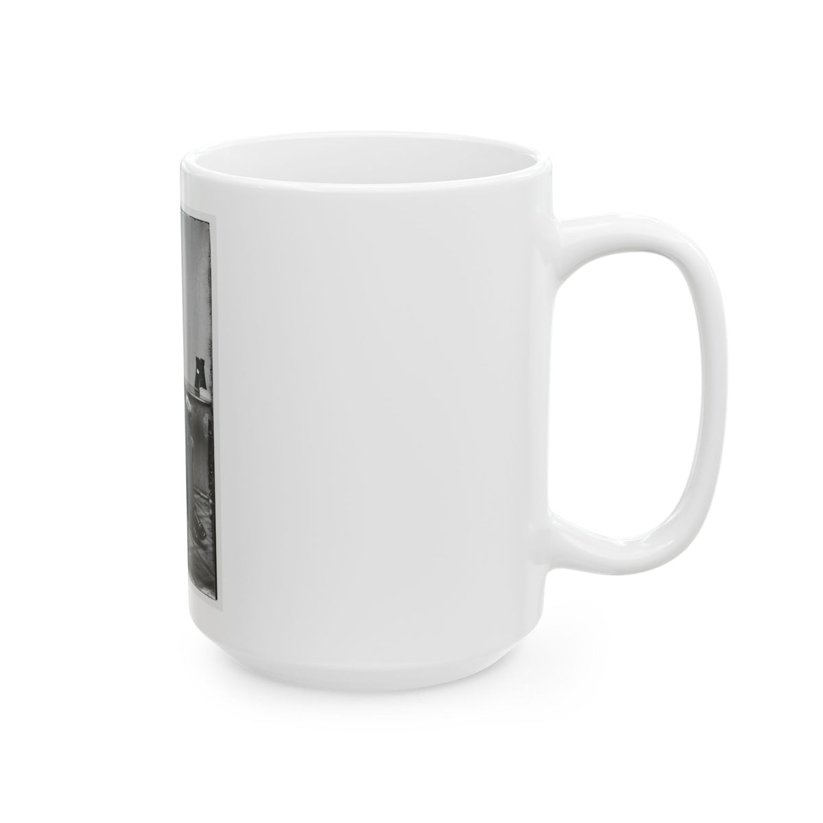 Portrait Of Commander Matthew F. Maury, Officer Of The Confederate Navy (U.S. Civil War) White Coffee Mug