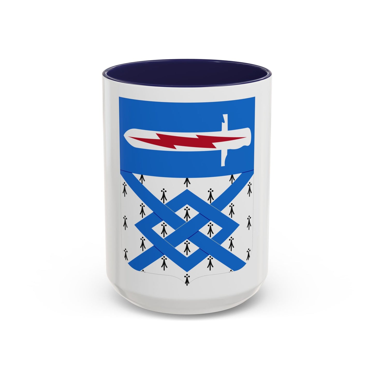 107 Military Intelligence Battalion 2 (U.S. Army) Accent Coffee Mug