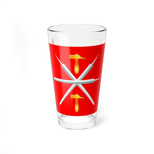 Flag of Tula Oblast (Russia) Pint Glass 16oz