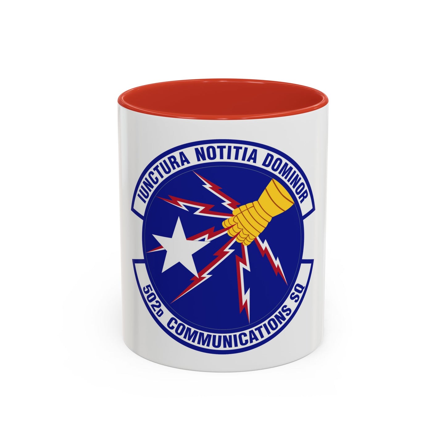 502d Communications Squadron (U.S. Air Force) Accent Coffee Mug