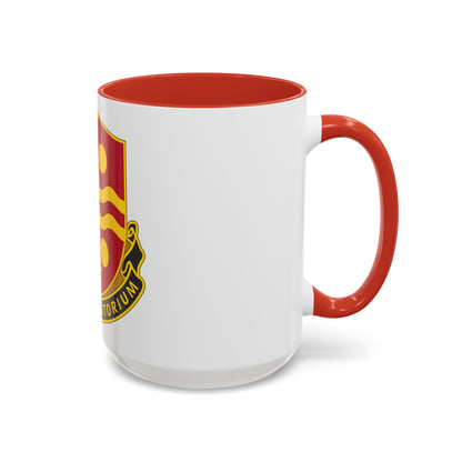 246 Field Artillery Battalion (U.S. Army) Accent Coffee Mug