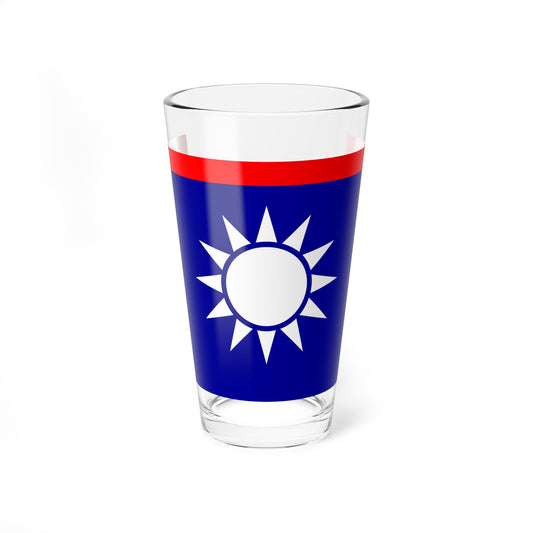 ROCN Admirals Flag 1929 (China) Pint Glass 16oz