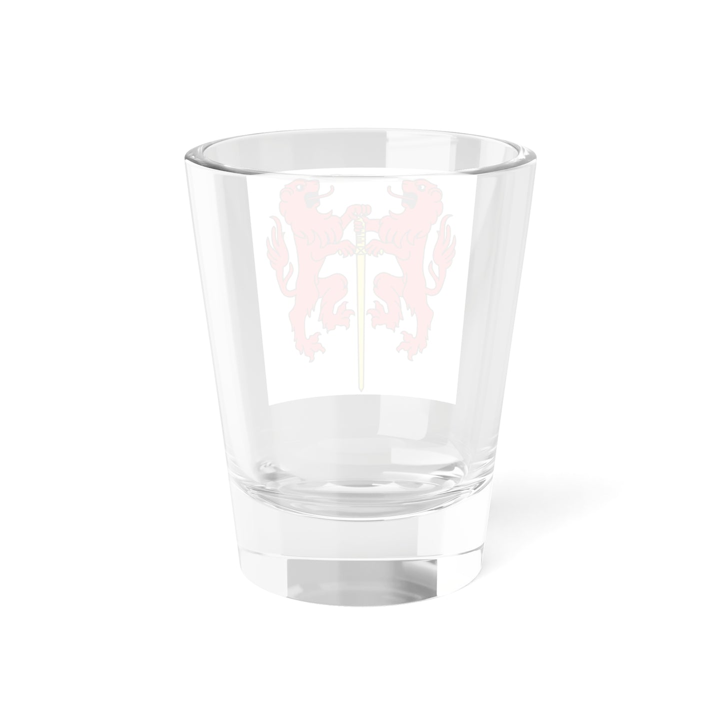 CHE Conthey District Flag (Switzerland) Shot Glass 1.5oz